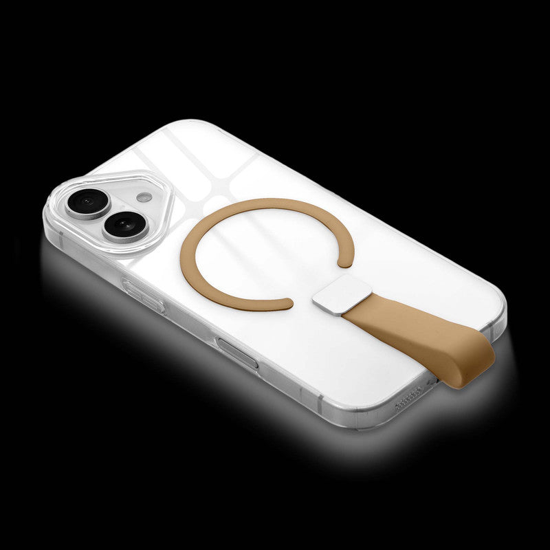 Anti-Yellowing Clear Strap Case (Wireless Charging Support) Apple iPhone 16 Plus