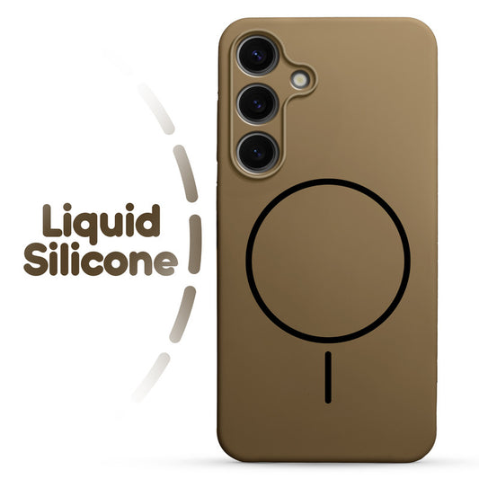 Cloud Feel Silicone Case for Samsung S24 FE 5G – Supports Wireless Charging