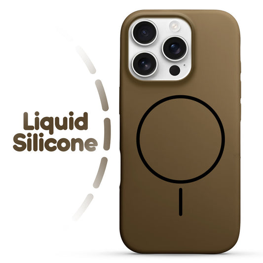 Cloud Feel Silicone Case for Apple iPhone 16 Pro – Supports Wireless Charging