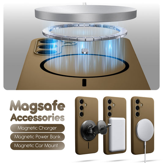 Cloud Feel Silicone Case for Samsung S24 FE 5G – Supports Wireless Charging