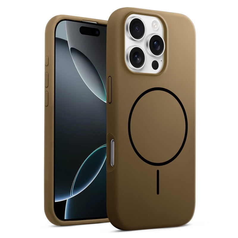 Cloud Feel Silicone Case for Apple iPhone 16 Pro – Supports Wireless Charging