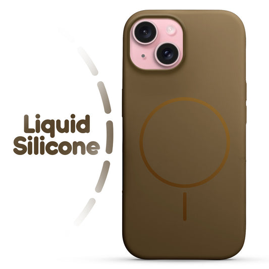 Cloud Feel Silicone Case for Apple iPhone 15 Plus – Supports Wireless Charging