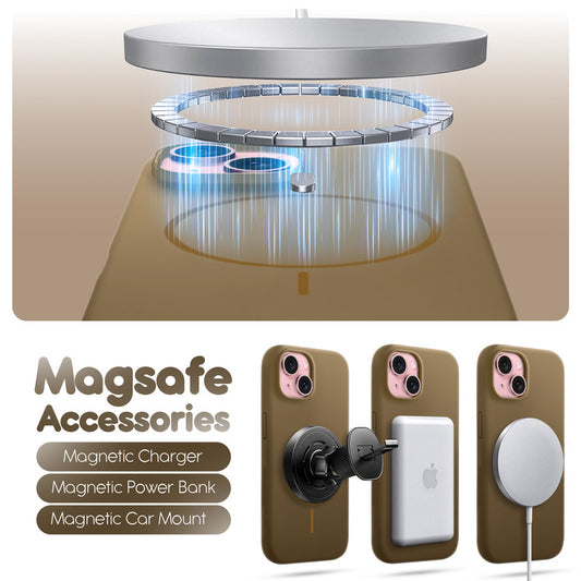 Cloud Feel Silicone Case for Apple iPhone 15 Plus – Supports Wireless Charging