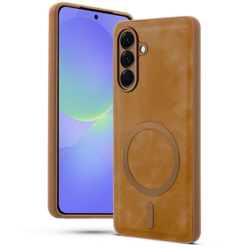 Cushion Grip Leather Case for Samsung A36 5G