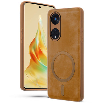 Cushion Grip Leather Case for Oppo Reno 8T 5G