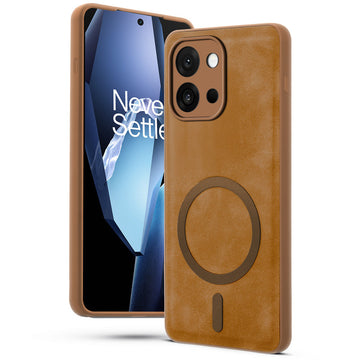 Cushion Grip Leather Case for OnePlus 13s 5G