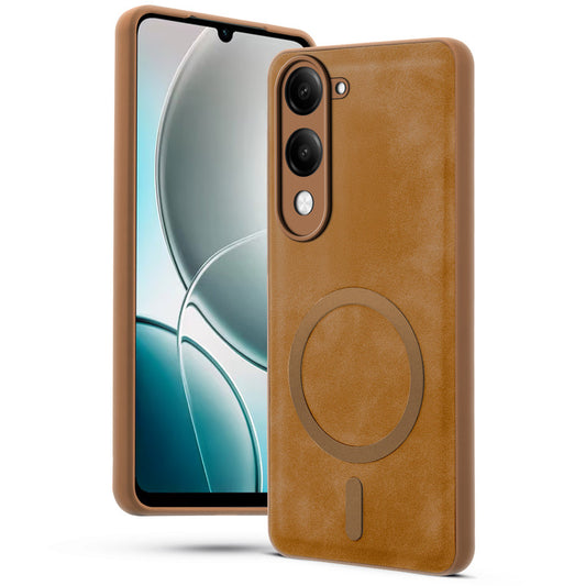 Cushion Grip Leather Case for Vivo Y19e