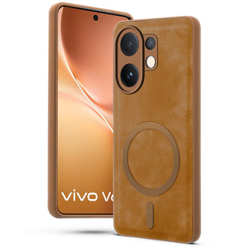 Cushion Grip Leather Case for Vivo V60 5G