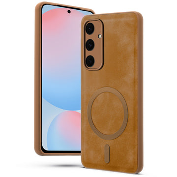 Cushion Grip Leather Case for Samsung S24 FE 5G