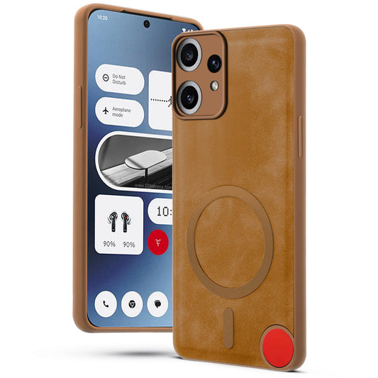 Cushion Grip Leather Case for CMF Nothing Phone 2 Pro
