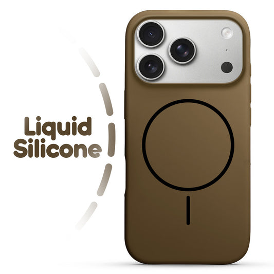 Cloud Feel Silicone Case for Apple iPhone 17 Pro – Supports Wireless Charging