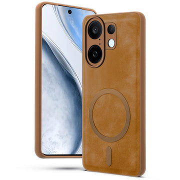 Cushion Grip Leather Case for Vivo X200 FE 5G