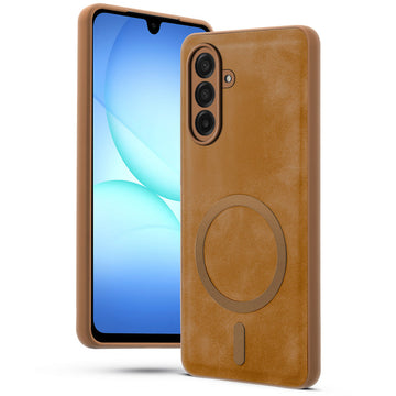 Cushion Grip Leather Case for Samsung A17 5G