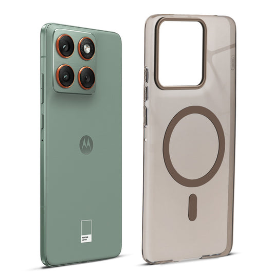 Anti-Yellow Scratch Resistant Case Support Wireless Charging Back Cover For Motorola Moto Edge 70 5G