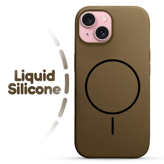 Cloud Feel Silicone Case for Apple iPhone 15 – Supports Wireless Charging