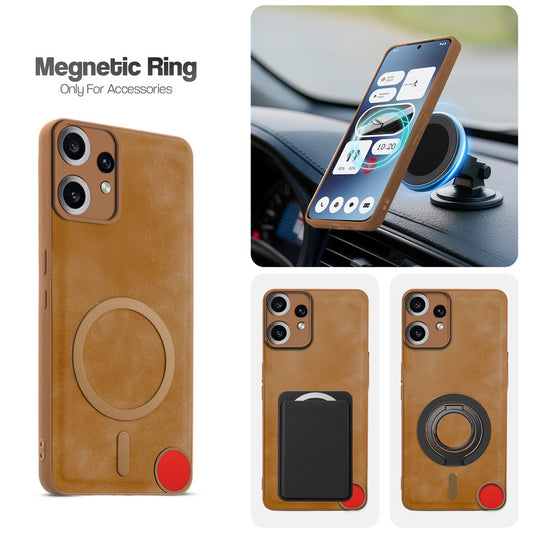 Cushion Grip Leather Case for CMF Nothing Phone 2 Pro