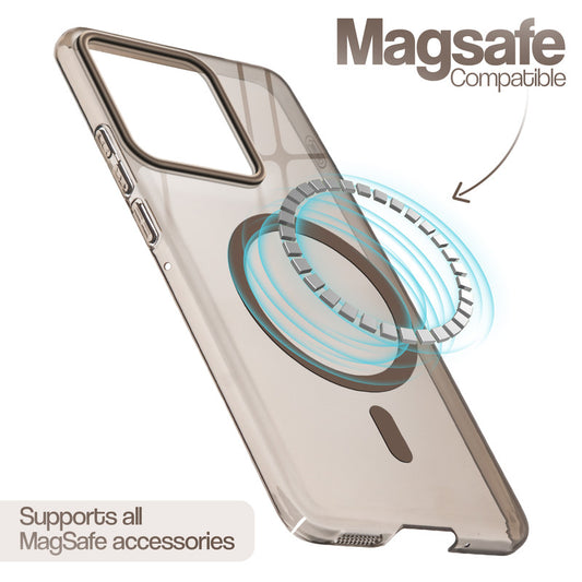 Anti-Yellow Scratch Resistant Case Support Wireless Charging Back Cover For Motorola Moto Edge 70 5G