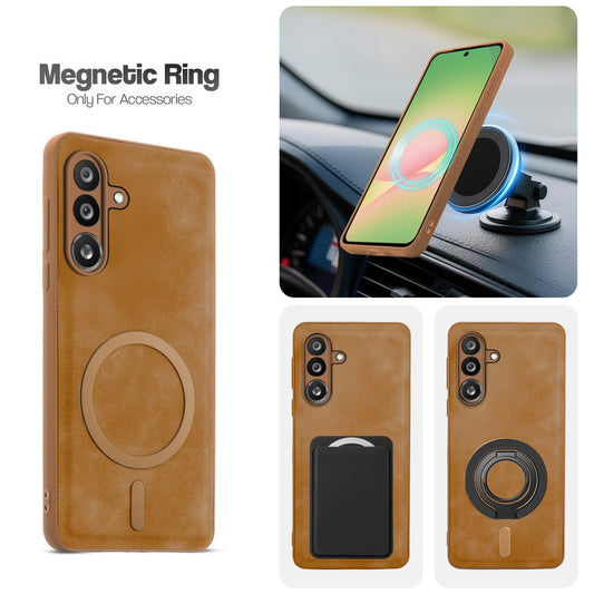 Cushion Grip Leather Case for Samsung M56 5G