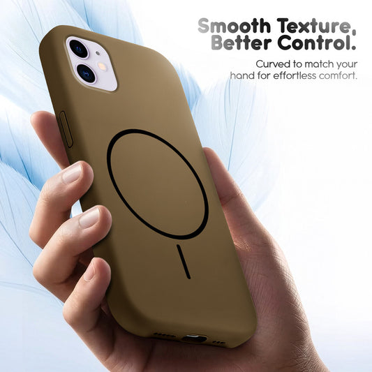 Wireless Charging Support Compatible Liquid Silicone Case For Apple iPhone 11
