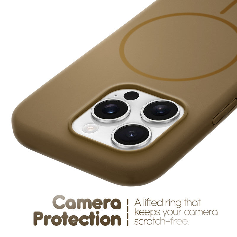 Cloud Feel Silicone Case for Apple iPhone 16 Pro – Supports Wireless Charging