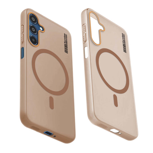 Colourful Frosted Matte With Raised Camera Protection Back Cover Case For Samsung M35 5G