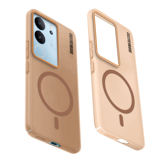Colourful Frosted Matte With Raised Camera Protection Back Cover Case For Vivo V29 Pro 5G
