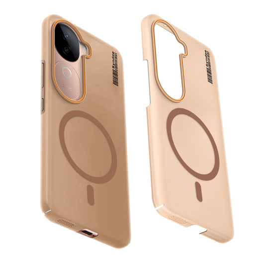 Colourful Frosted Matte With Raised Camera Protection Back Cover Case For Vivo V40e 5G
