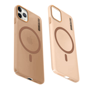 Colourful Frosted Matte Wireless Charging Support Back Cover Case for Apple iPhone 11 Pro With Raised Camera Protection