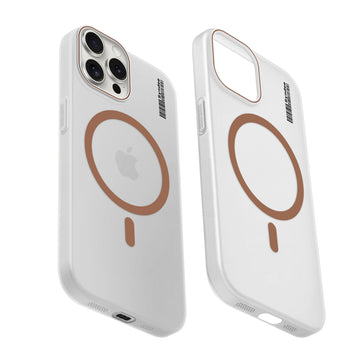 Frosted Sleek Matte Wireless Charging Support Back Cover Case For Apple iPhone 15 Pro Max With Raised Camera Protection