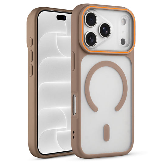 Premium MagSafe Case for Apple iPhone 18 Pro Max with Frosted Back, Soft Silicone Edges & Raised Camera Protection
