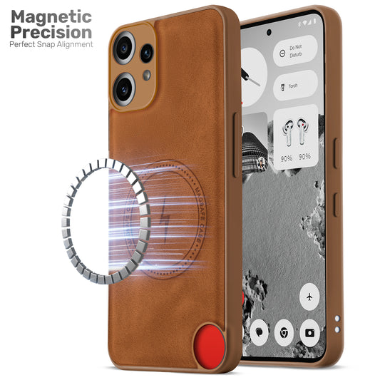 Refined PU Leather Case for CMF Nothing Phone 2 Pro