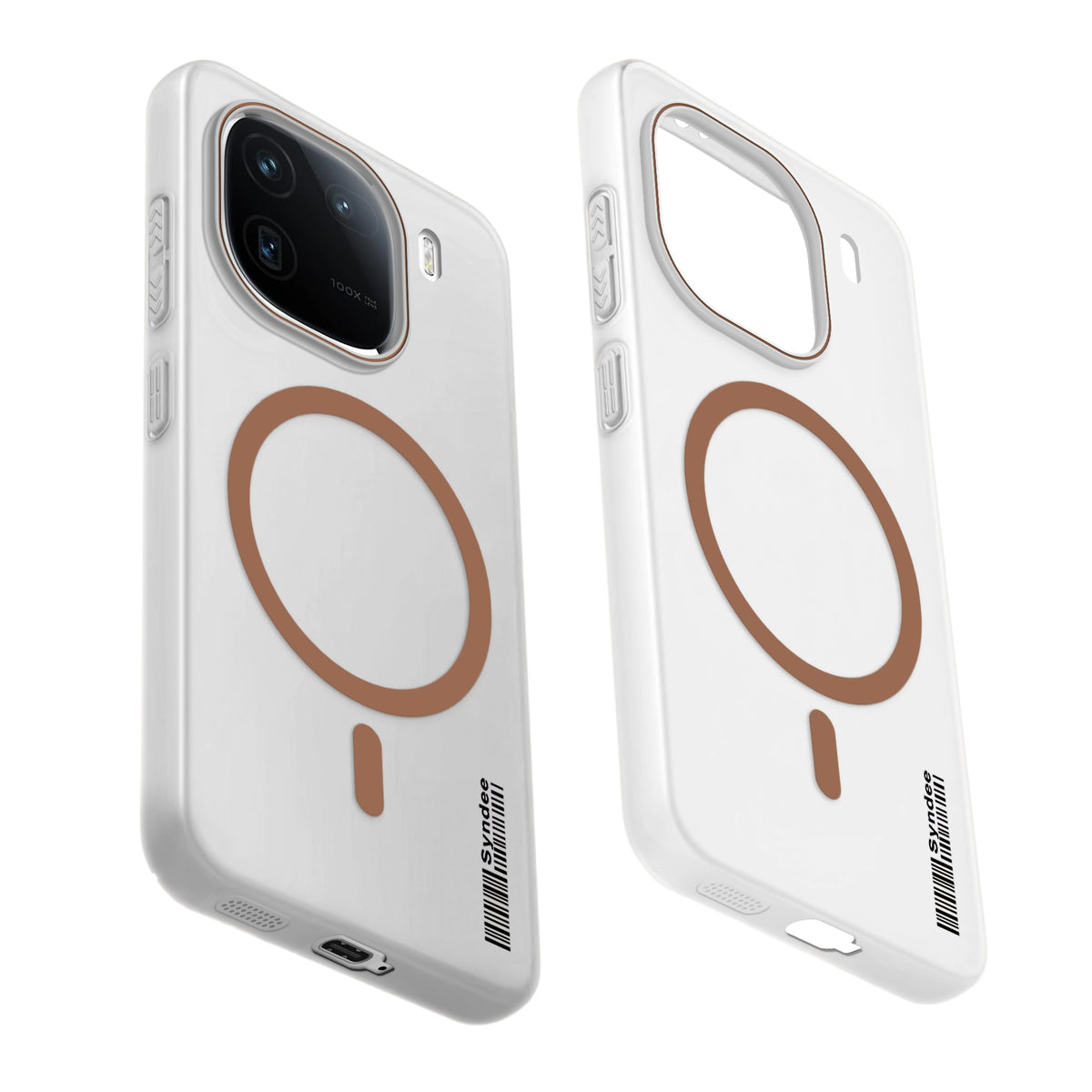 Frosted Sleek Matte With Raised Camera Protection Back Cover Case For iQOO 12 5G