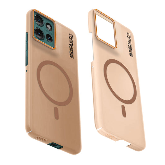Colorful Frosted Matte Wireless Charging Support For Motorola Moto Edge 50 5G