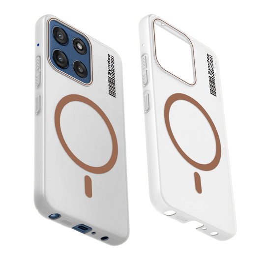 Frosted Sleek Matte Wireless Charging Support Back Cover Case for Motorola Edge 60 Stylus 5G With Raised Camera Protection