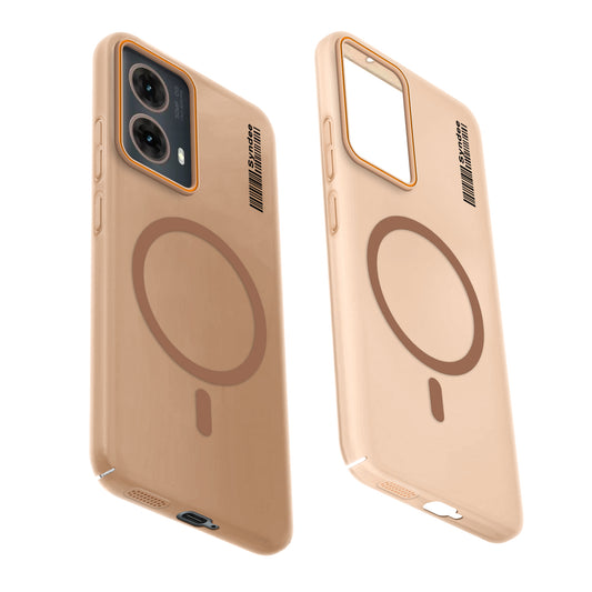 Colourful Frosted Matte With Raised Camera Protection Back Cover Case For Motorola Moto G85 5G