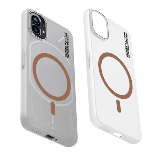 Frosted Sleek Matte Wireless Charging Support Back Cover Case for Nothing Phone 1 With Raised Camera Protection