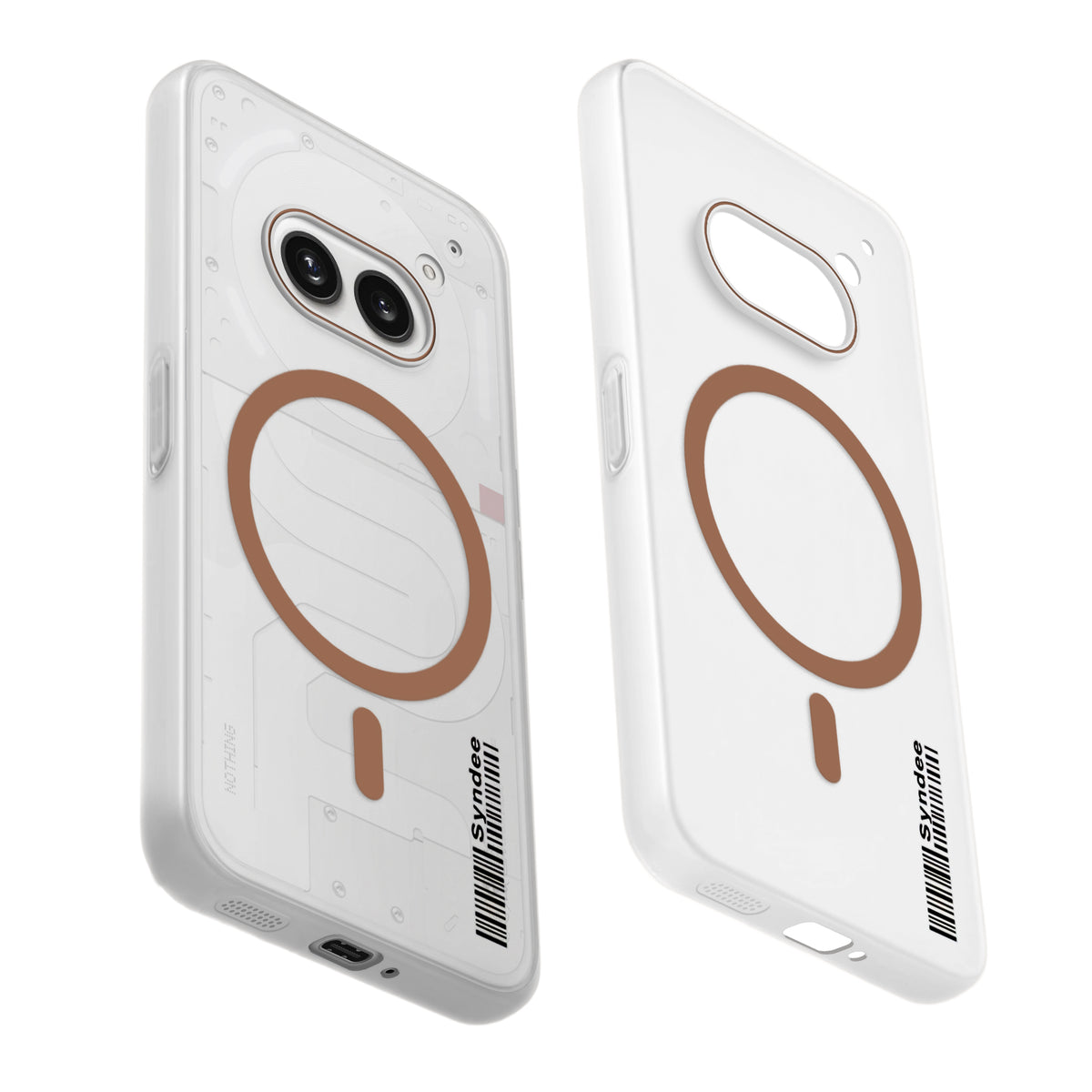 Frosted Sleek Matte Wireless Charging Support Back Cover Case for Nothing Phone 2A With Raised Camera Protection