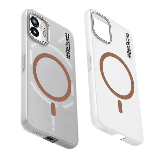 Frosted Sleek Matte Wireless Charging Support Back Cover Case for Nothing Phone 2 With Raised Camera Protection