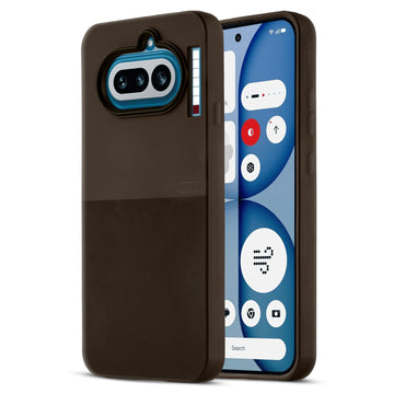 Silicone Matte Back Cover with Textured Grip & Camera Ring Protection for Nothing Phone 4A 5G