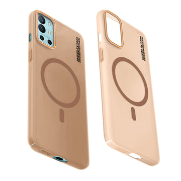 Colourful Frosted Matte With Raised Camera Protection Back Cover Case For OnePlus 9R