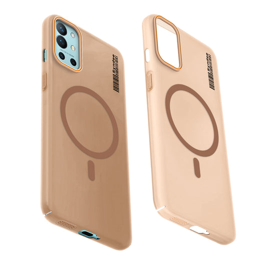 Colourful Frosted Matte With Raised Camera Protection Back Cover Case For OnePlus 9R