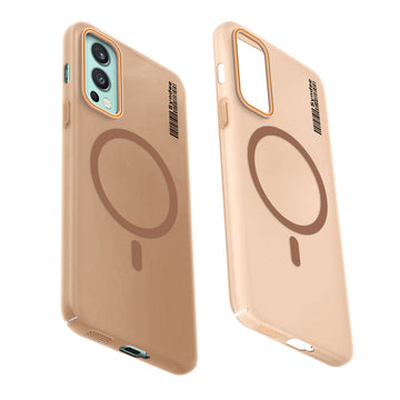 Colourful Frosted Matte With Raised Camera Protection Back Cover Case For OnePlus Nord 2 5G