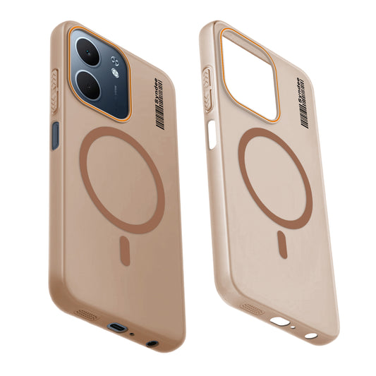 Colourful Frosted Matte With Raised Camera Protection Back Cover Case For Oppo A5X 5G