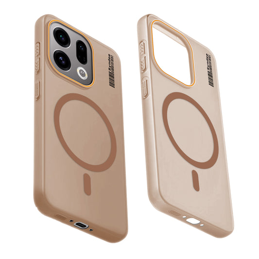 Colourful Frosted Matte Wireless Charging Support Back Cover Case for Oppo Find X9 5G With Raised Camera Protection