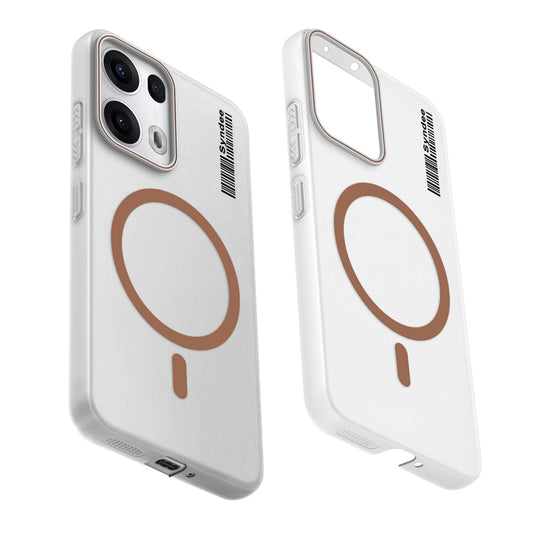 Frosted Sleek Matte Wireless Charging Support Back Cover Case for Oppo Reno 13 Pro 5G With Raised Camera Protection