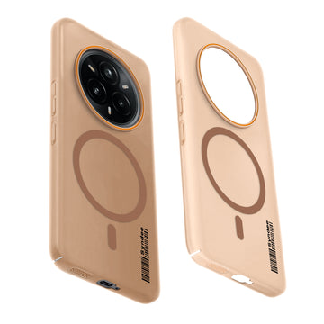 Colourful Frosted Matte With Raised Camera Protection Back Cover Case For Realme 14 Pro 5G