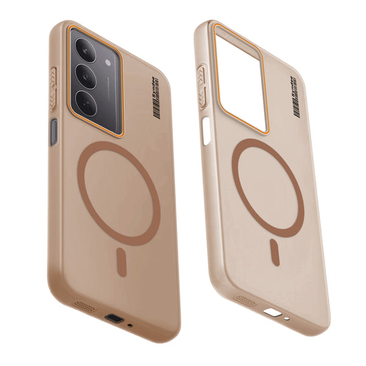 Colourful Frosted Matte With Raised Camera Protection Back Cover Case For Realme 14x 5G