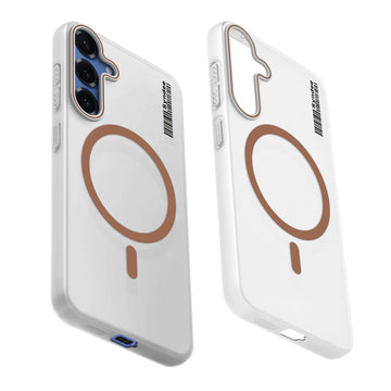 Frosted Sleek Matte Wireless Charging Support Back Cover Case For Samsung S25 Plus 5G With Raised Camera Protection