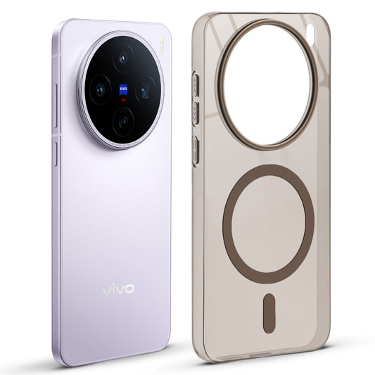 Anti-Yellow Scratch Resistant Case Support Wireless Charging Back Cover For Vivo X200T 5G