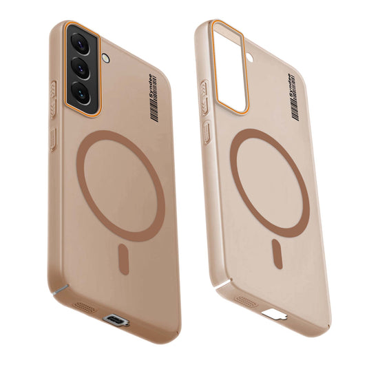 Colourful Frosted Matte Wireless Charging Support Back Cover Case for Samsung S22 5G With Raised Camera Protection